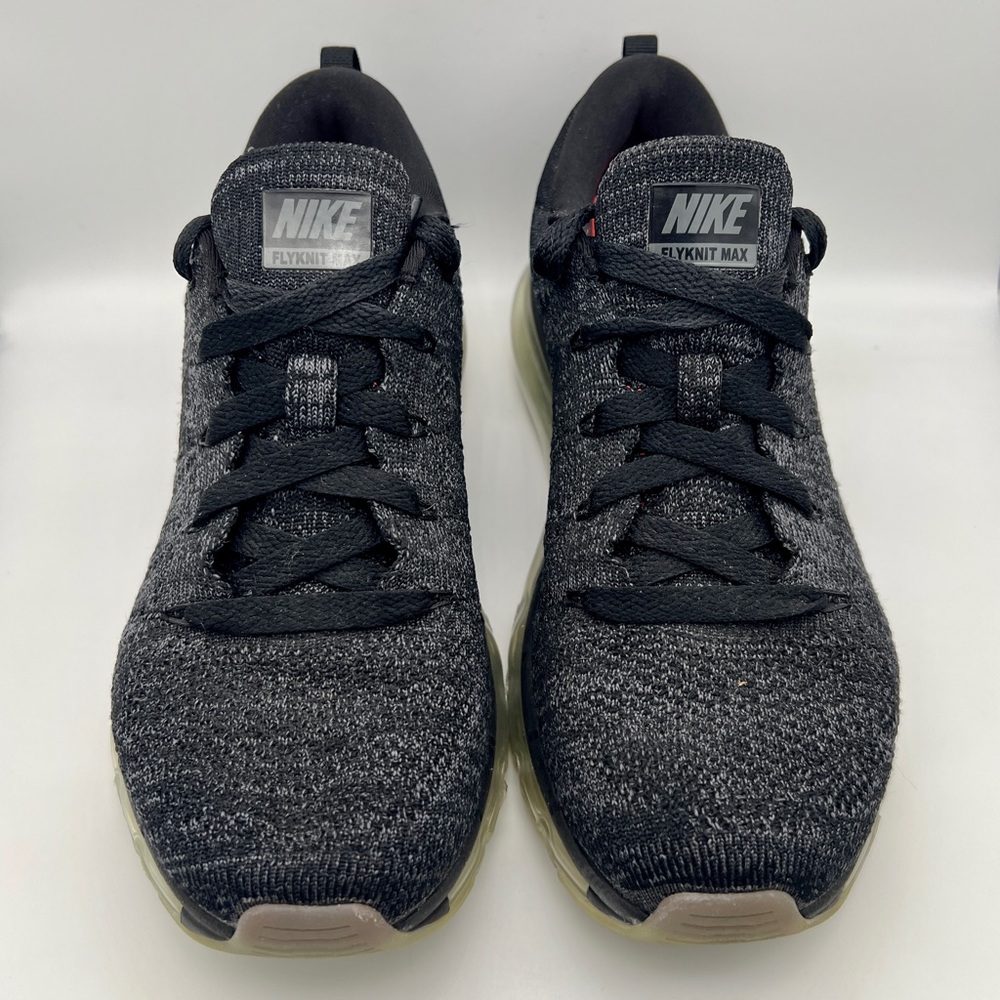NIKE FlyKnit Max - Anthracite Black/Gray - 620659-010 - Sz 7 - Picture 2 of 11